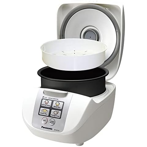 Panasonic Japanese Rice Cooker with 5 Cup Uncooked Capacity - SR-HZ106
