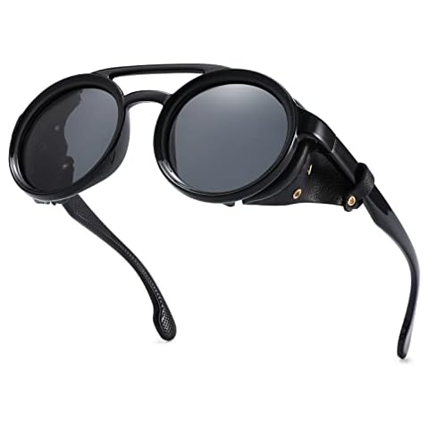 ZFYCOL Steampunk Sunglasses Men 2023 Luxury Brand Designer Retro