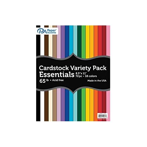 Paper Accents Cdstk Smooth 12x12 80lb Black