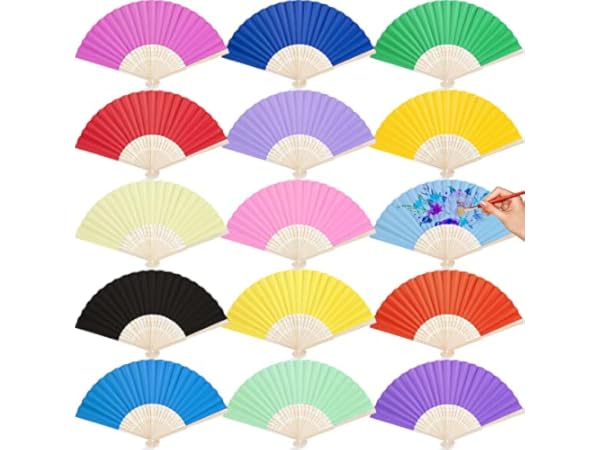 The 10 Best Paper Decorative Folding Fans of 2023 (Reviews) - FindThisBest