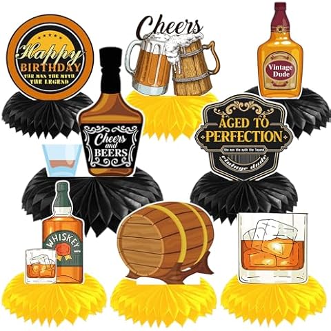 Party Centerpieces for Men