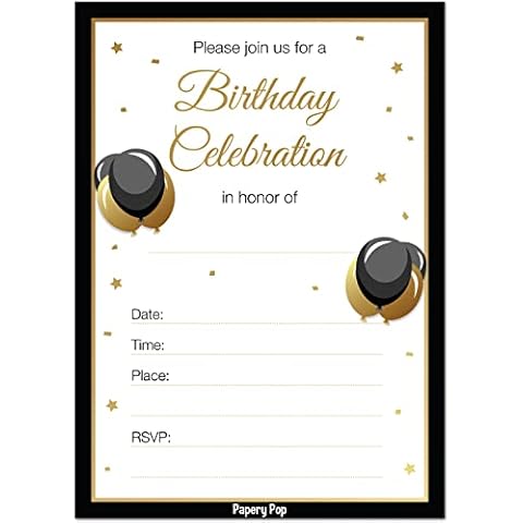 Party Invitations for Women