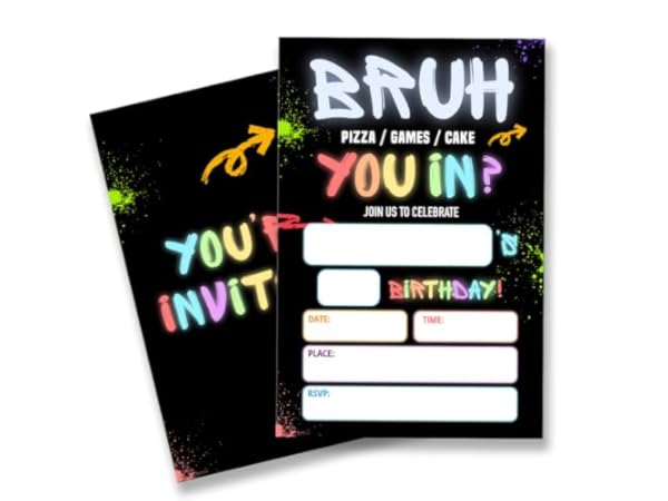 Party Invitations Thumbnail