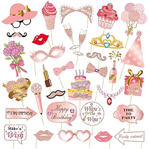 Party Photobooth Props for Girls