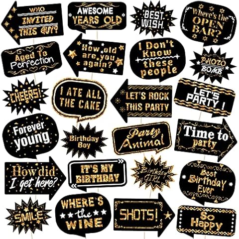 Party Photobooth Props for Men