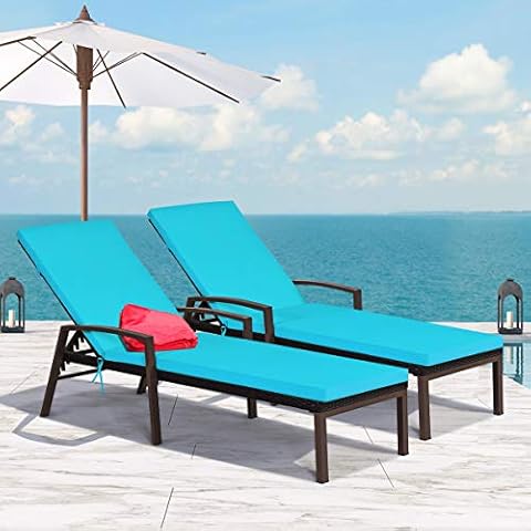 Patio Lounge Chairs with Cushion