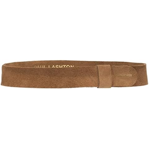 Paul Lashton Tandy Leather Suede Adjustable Hatband Brown Leather