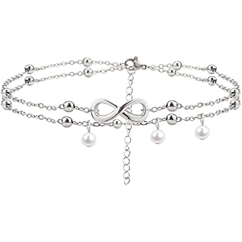 Pearl Anklets for Girls