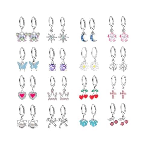 Pearl Hoop Earrings for Girls