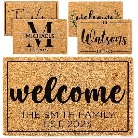 Personalized Outdoor Doormats