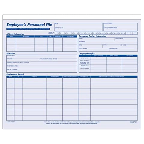 Personnel Forms