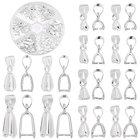 KISSITTY 8pcs Crystal Necklace Clasps and Closures for Women 18K Gold  Plated Cubic Zirconia Fold Over Bracelet Extension Clasp Connector  Decoration