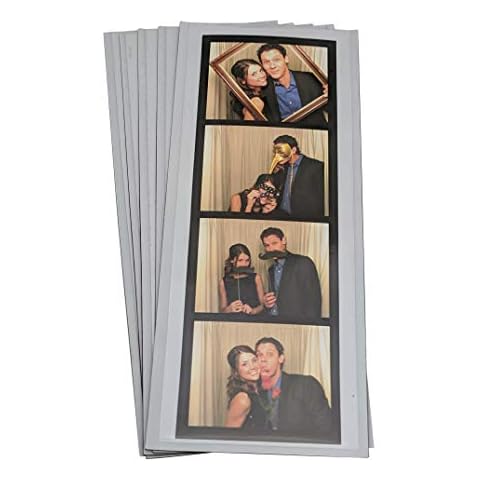 Photo Booth Frames Vinyl Photo Booth Bookmark Sleeves, 2x6 inch Photo Booth  Sleeve, 50-Count 