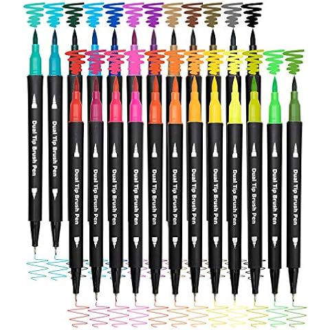 Piochoo Colored Pens,1.0mm 6 Assorted Colors Ballpoint Smooth Writing  Pens,Pens for School Journaling Note Taking, Retractable Color Pens for  Writing