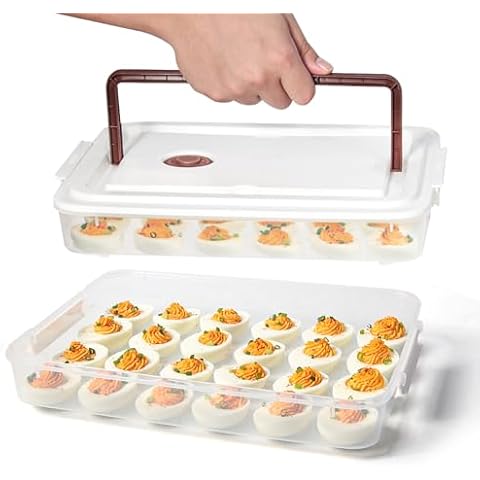 Plastic Deviled Egg Plates