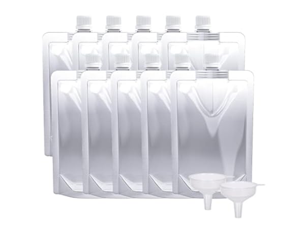True Rogue Plastic Flask for Liquor - Hidden & Discreet 16oz White Plastic  Flask with 1oz Aluminum Shot Glass Cap for Travel & Cruise Liquor Beverages