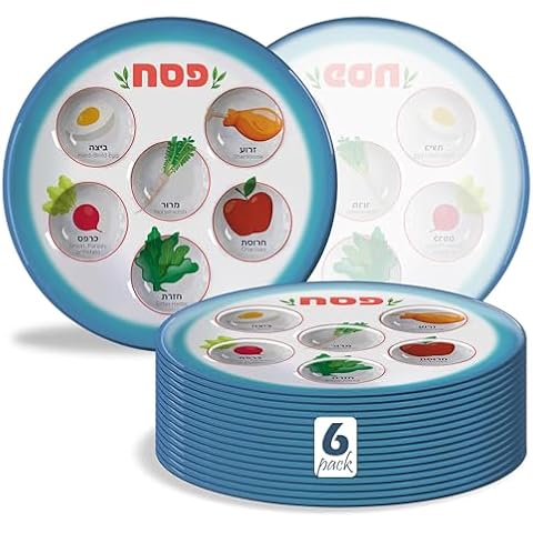 Plastic Seder Plates