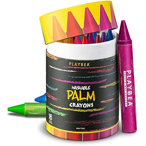 CRAYOLA MyFirst Jumbo Crayons - Assorted Colours (Pack of 8) | Easy-Grip  Colouring Crayons Perfect for Toddlers Hands | Ideal for Kids Aged 12+  Months