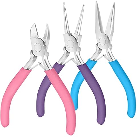 Small Side Cutters for Crafts, Wire Cutters, Small Flush Cutting Pliers for  Jewelry Making, Wire Pliers Floral Wire Cutters Tools for Floral Guitar