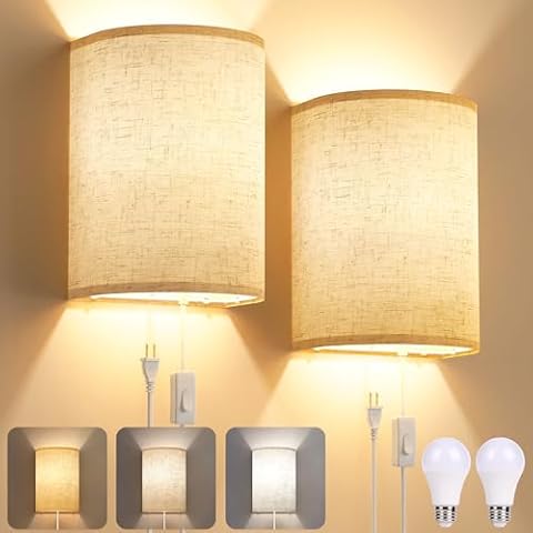Plug-In Wall Sconces