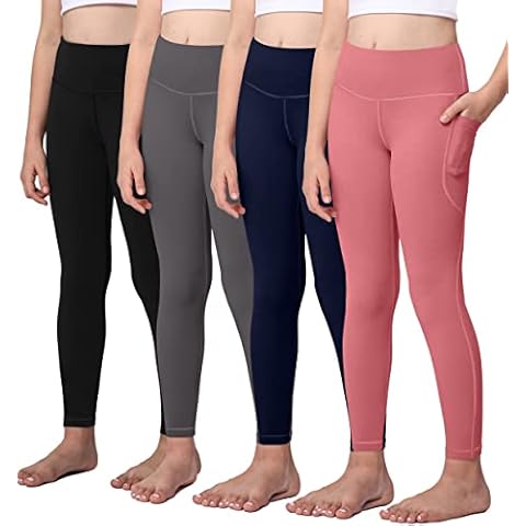 Pockets Athletic Leggings for Girls