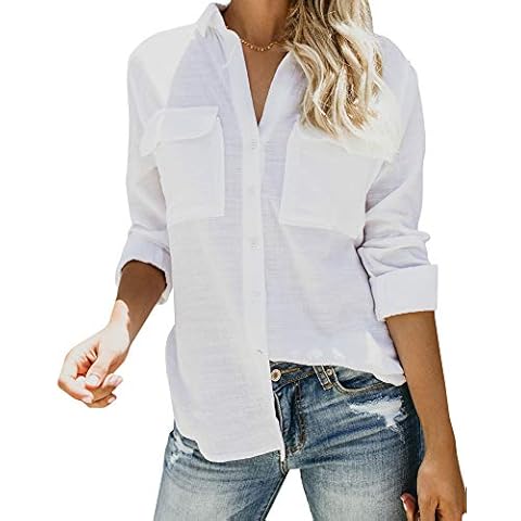 Pockets Blouses for Women