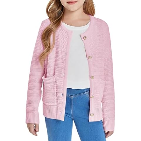 Pockets Cardigans for Girls