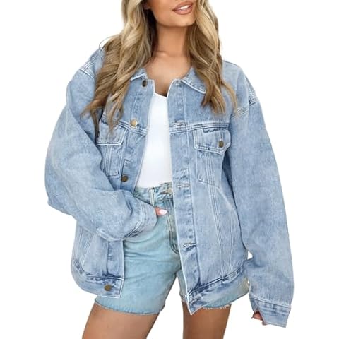 Pockets Denim Jackets for Women