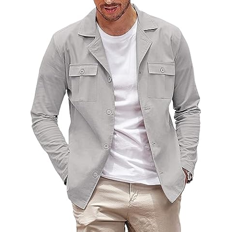 Pockets Lightweight Jackets for Men