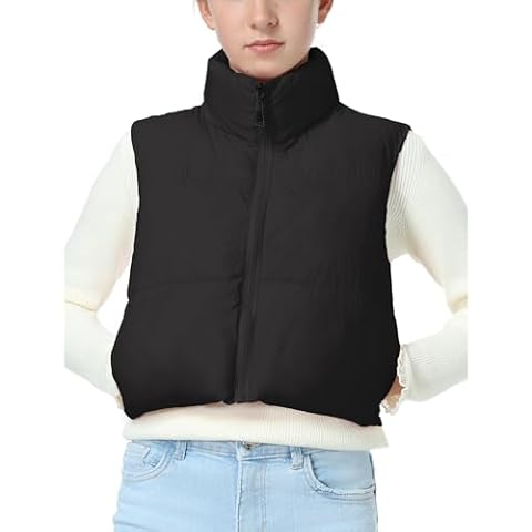 Pockets Outerwear Vests for Girls