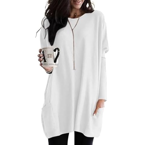 Pockets Pullover Sweaters for Women