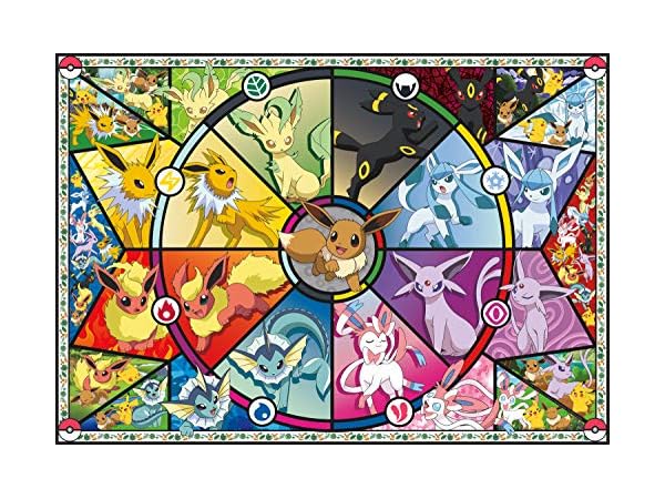 Buffalo Games Entertainment Pokemon Eevee Evolutions Frames 100