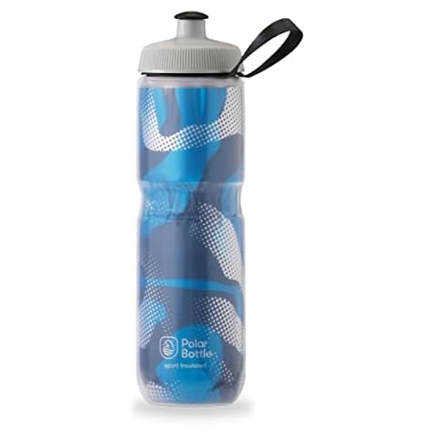 RAYMYLO Water Bottle 32oz, Insulated Tumblers with Handle & Straw