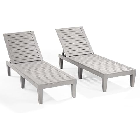 Polypropylene Patio Chaise Lounges