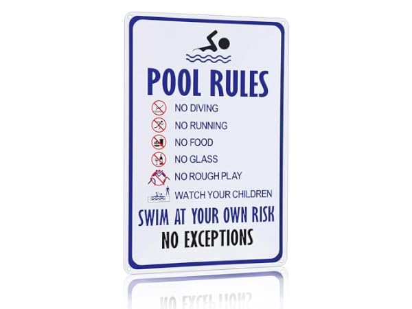 Stay Off Pool Rope Sign The 10 Best Pool Safety Signage for Swimming Pool of 2026 (Reviews ...