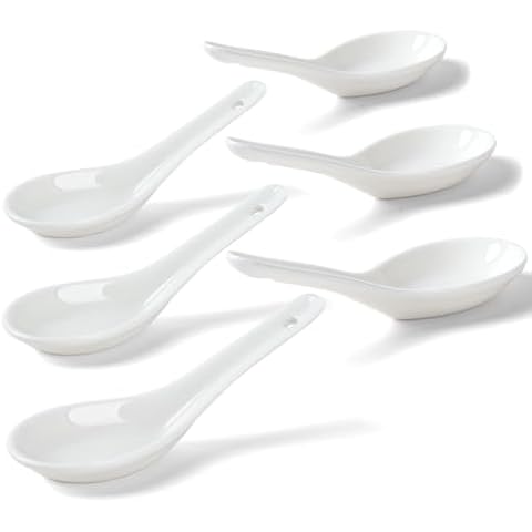 Porcelain Soup Spoons