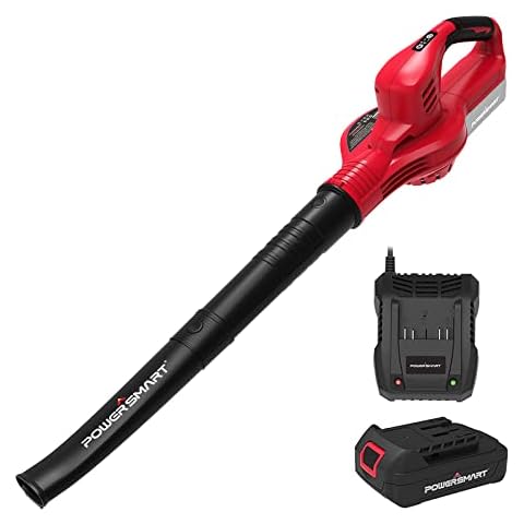 PowerSmart 40V MAX 13-Inch Cordless String Trimmer & Edger, 2-in-1  Adjustable Electric Weed Eater, 4.0Ah Battery and Charger Included  (DB2603RB)