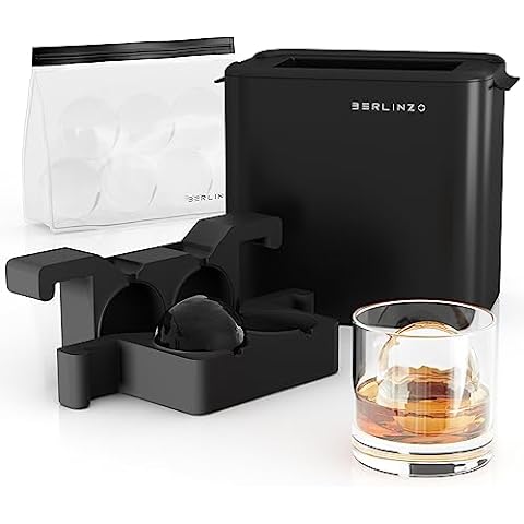 ROTTAY Clear Ice Cube Silicone Mold - 2 Inch Ice Cube Maker Tray, Crystal  Clear Ice Cube for Whiskey and Cocktail 