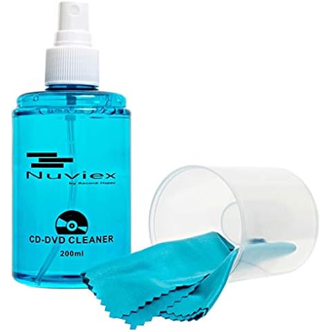  Reshow Laser Lens Disc Cleaner kit for CD & DVD Player Without  Scratching The Optics - Included Microfiber Cloth, Cleaning Disc and  Cleaning Solution (1 Bottles of Cleaning Fluid) : Electronics