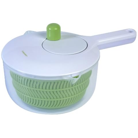 OVOS Salad Spinner Large 5.58Qt, Lettuce Spinner with Secure Lid Lock &  Rotary Handle, Fruits Spinner Dryer Vegetable Washing Dryer Quick Dry  Design