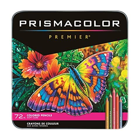 Basics Premium Colored Pencils, Soft Core, 24 Count (Pack of 1)