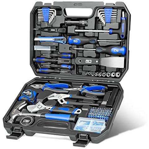 Prostormer 210-Piece Household Hand Tool Set, Complete General Home Repair  and Automotive Tool Kit with Portable Storage Case, All Purpose Tool Box Kit  for Men and Women 