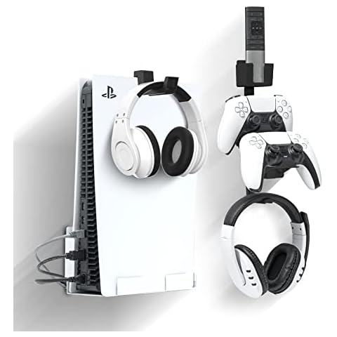 Bionik Pro Accessory Kit for Playstation 5 BNK-9083, Color: White