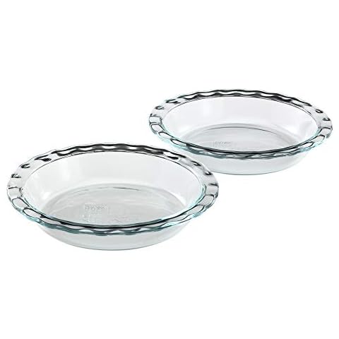 M Mcirco + 3 Packs Glass Pie Plates