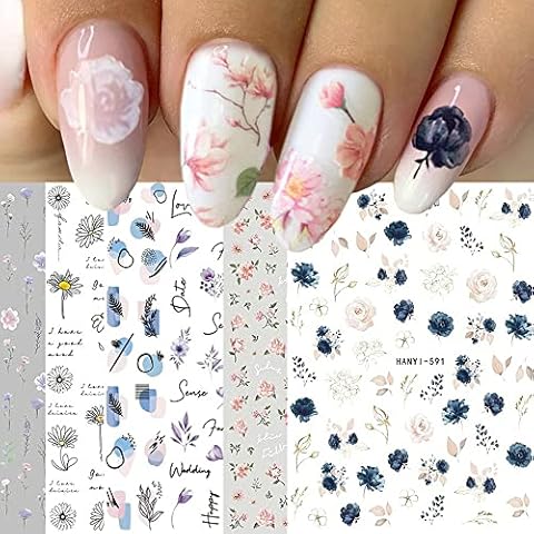 TOMICCA Nail Stickers for Kids - Nail Art Stickers, 12 Sheets Cute Animals  Nail Design Stickers, 3D Self-Adhesive DIY Nail Art Decoration Set for Girls