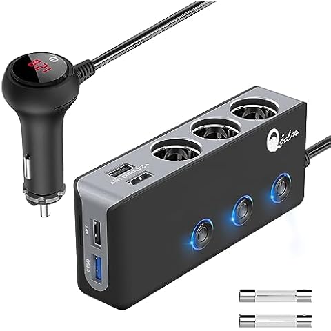 Syncwire 5-in-1 Cigarette Lighter Splitter And USB Car Charger Review
