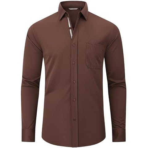 Quick Dry Casual Button-Down Shirts for Men