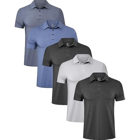 Quick Dry Golf Shirts for Men