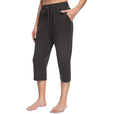 Quick Dry Sports Capri Pants for Women