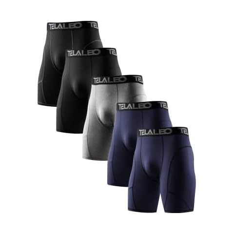 Quick Dry Sports Compression Shorts for Men